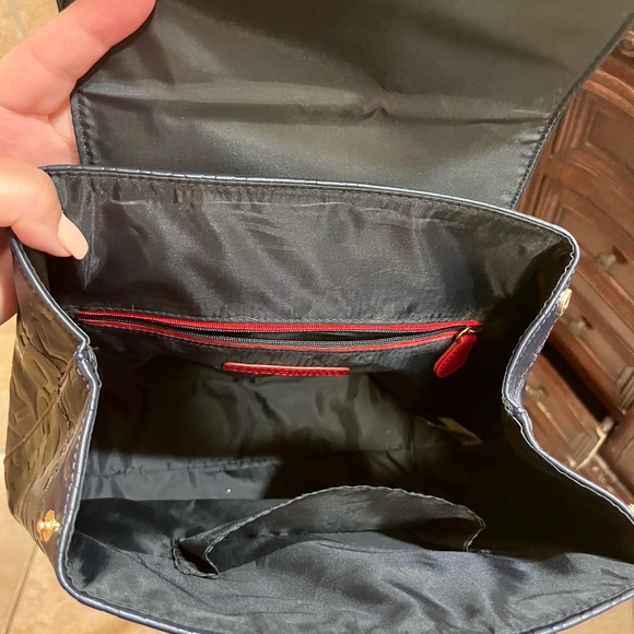 Tommy Hilfiger Irene II Flap Tommy Embossed Backpack Purse - Picture 4 of 4